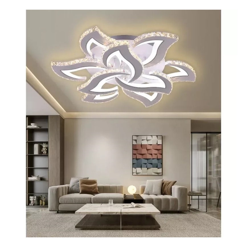 LED Dimmable surface-mounted chandelier LED/180W/230V 3000-6500K + remote control