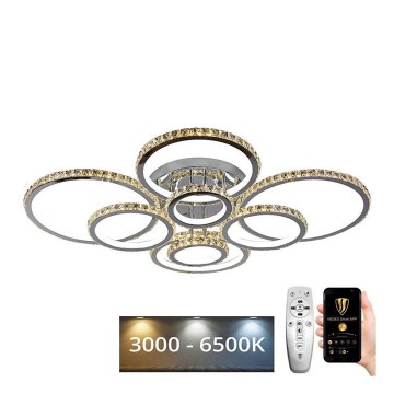 LED Dimmable surface-mounted chandelier LED/315W/230V 3000-6500K + remote control