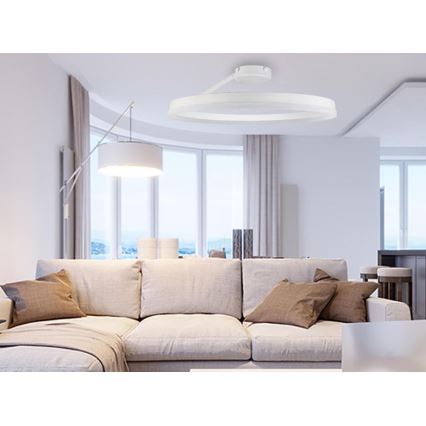 LED Dimmable surface-mounted chandelier LED/40W/230V 3000-6500K white + remote control