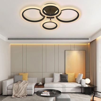 LED Dimmable surface-mounted chandelier LED/50W/230V 3000-6500K + remote control