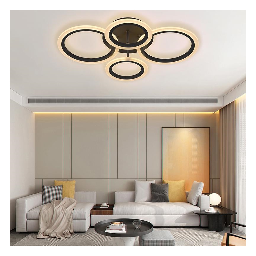 LED Dimmable surface-mounted chandelier LED/50W/230V 3000-6500K + remote control