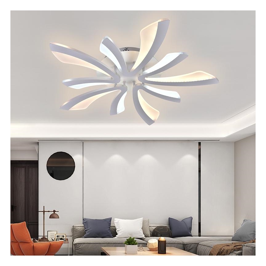 LED Dimmable surface-mounted chandelier LED/55W/230V 3000-6500K + remote control