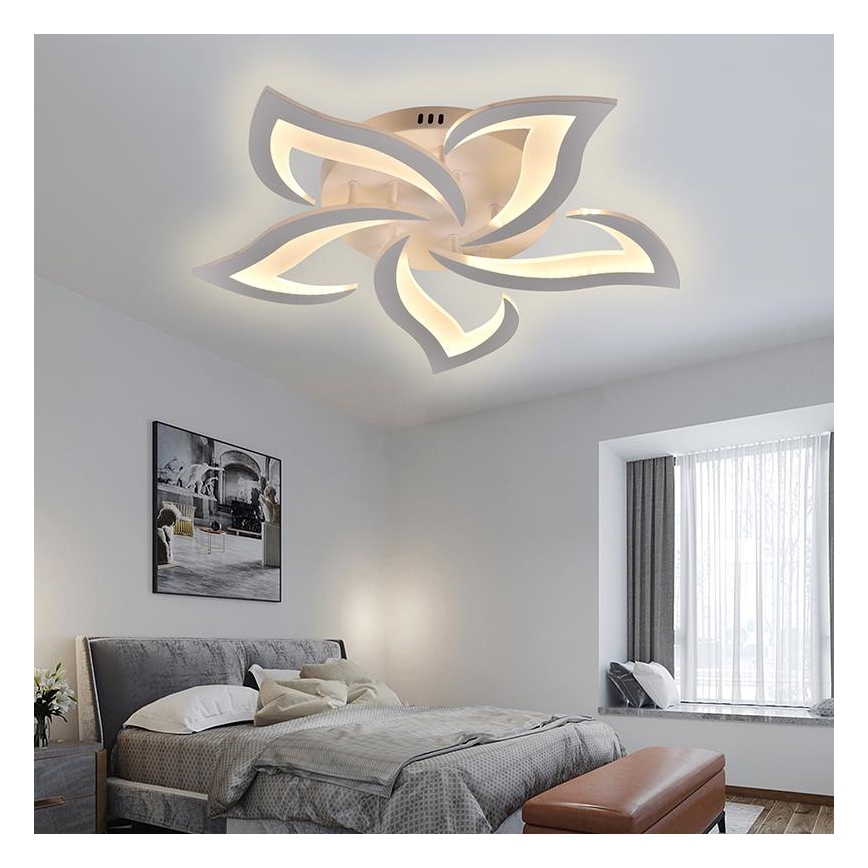 LED Dimmable surface-mounted chandelier LED/55W/230V 3000-6500K + remote control