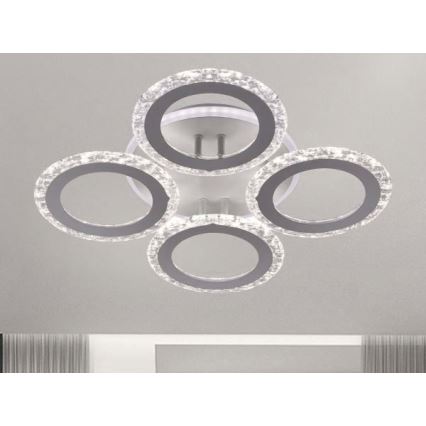 LED Dimmable surface-mounted chandelier LED/55W/230V 3000-6500K + remote control