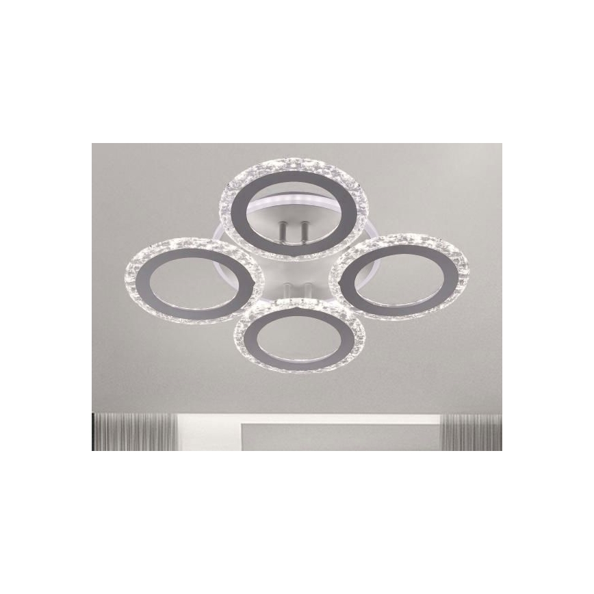 LED Dimmable surface-mounted chandelier LED/55W/230V 3000-6500K + remote control