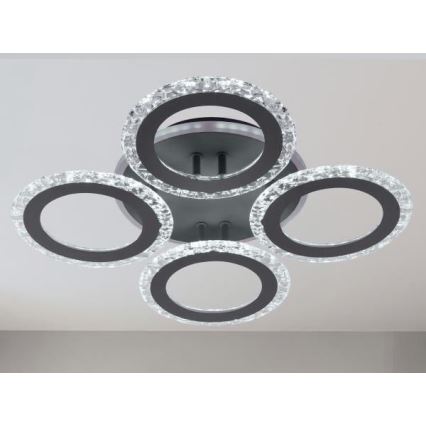 LED Dimmable surface-mounted chandelier LED/55W/230V 3000-6500K + remote control