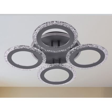 LED Dimmable surface-mounted chandelier LED/55W/230V 3000-6500K + remote control