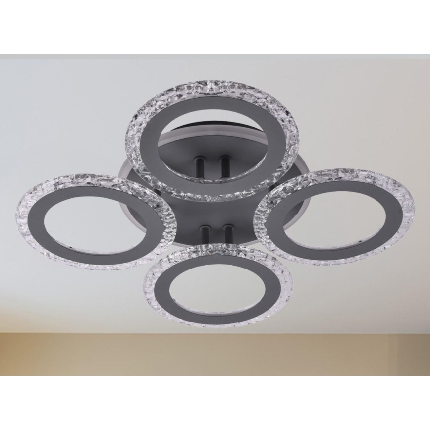 LED Dimmable surface-mounted chandelier LED/55W/230V 3000-6500K + remote control