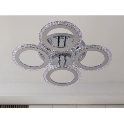 LED Dimmable surface-mounted chandelier LED/55W/230V 3000-6500K + remote control
