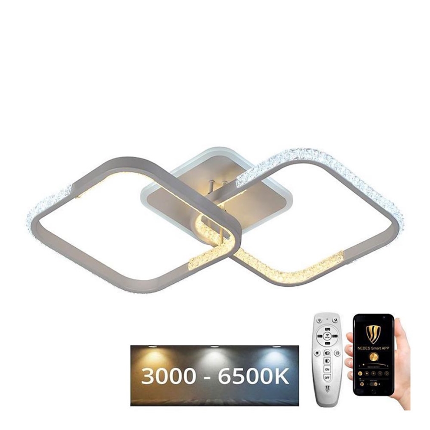 LED Dimmable surface-mounted chandelier LED/55W/230V 3000-6500K + remote control