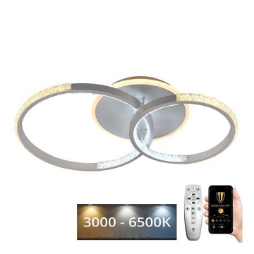 LED Dimmable surface-mounted chandelier LED/55W/230V 3000-6500K + remote control