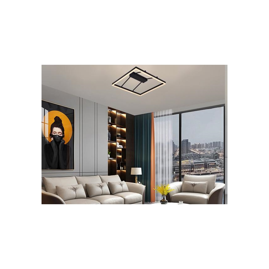 LED Dimmable Surface-Mounted Chandelier LED/55W/230V 3000-6500K + Remote Control