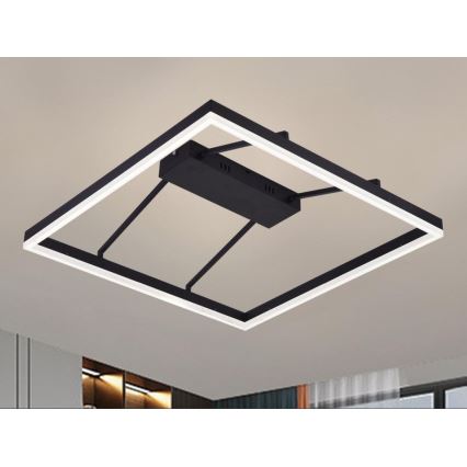 LED Dimmable Surface-Mounted Chandelier LED/55W/230V 3000-6500K + Remote Control