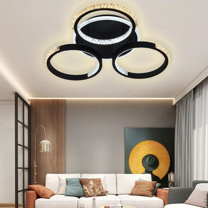 LED Dimmable surface-mounted chandelier LED/60W/230V 3000-6500K + remote control