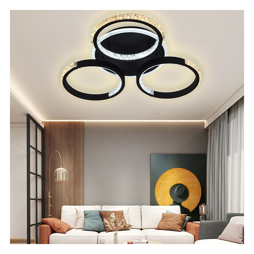 LED Dimmable surface-mounted chandelier LED/60W/230V 3000-6500K + remote control