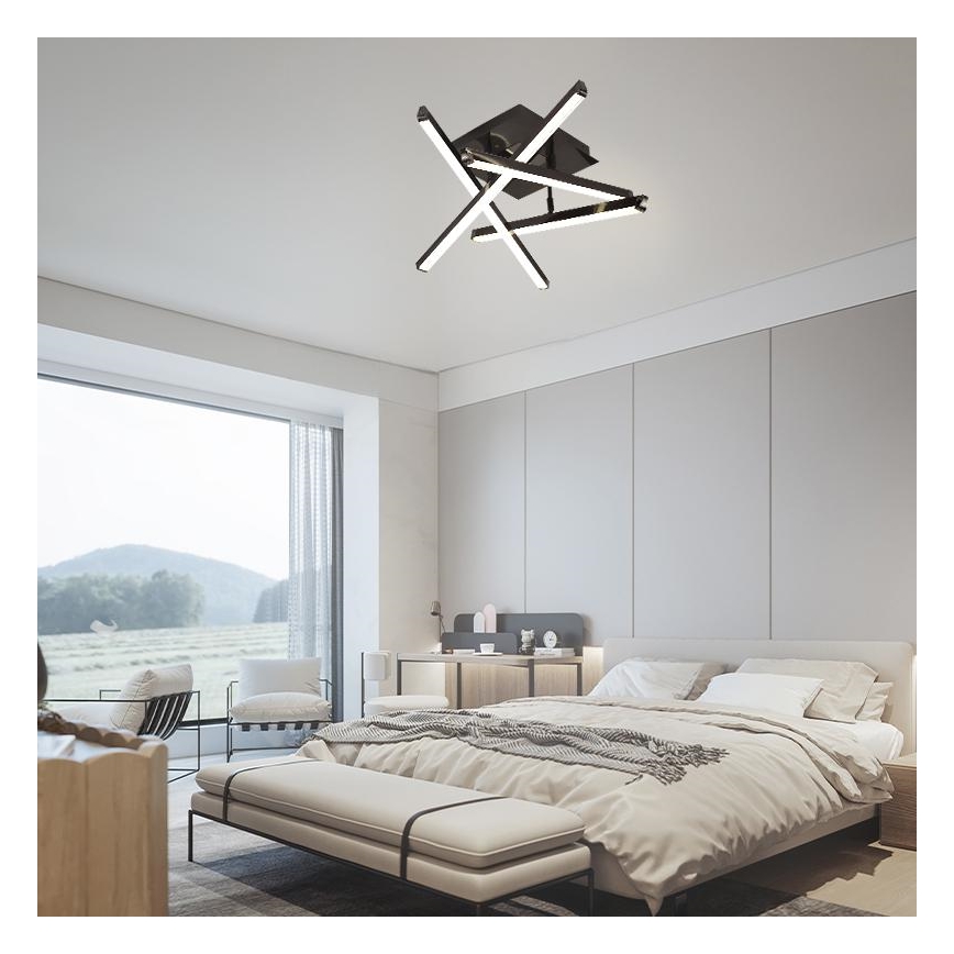 LED Dimmable surface-mounted chandelier LED/60W/230V 3000-6500K + remote control