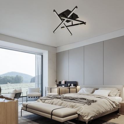 LED Dimmable surface-mounted chandelier LED/60W/230V 3000-6500K + remote control