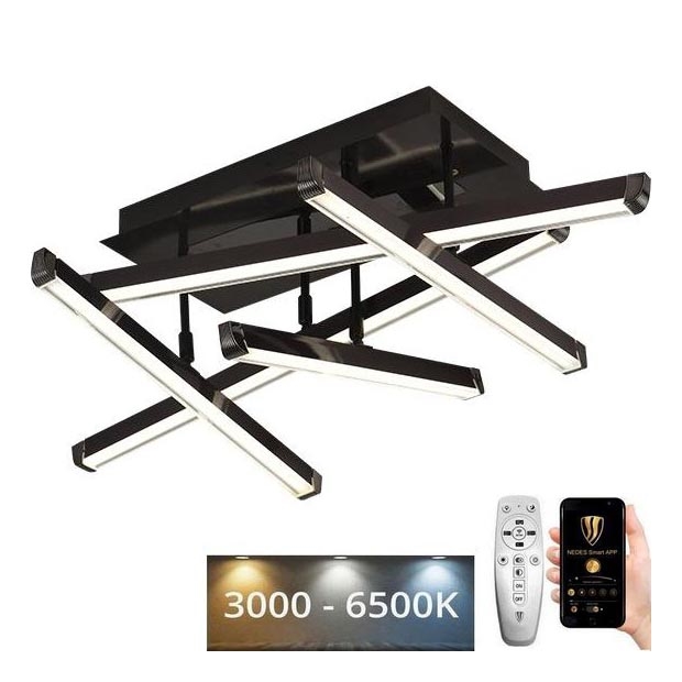 LED Dimmable surface-mounted chandelier LED/60W/230V 3000-6500K + remote control