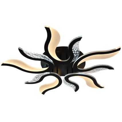 LED Dimmable surface-mounted chandelier LED/65W/230V 3000-6500K black + remote control