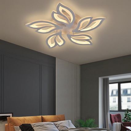 LED Dimmable surface-mounted chandelier LED/65W/230V 3000-6500K + remote control