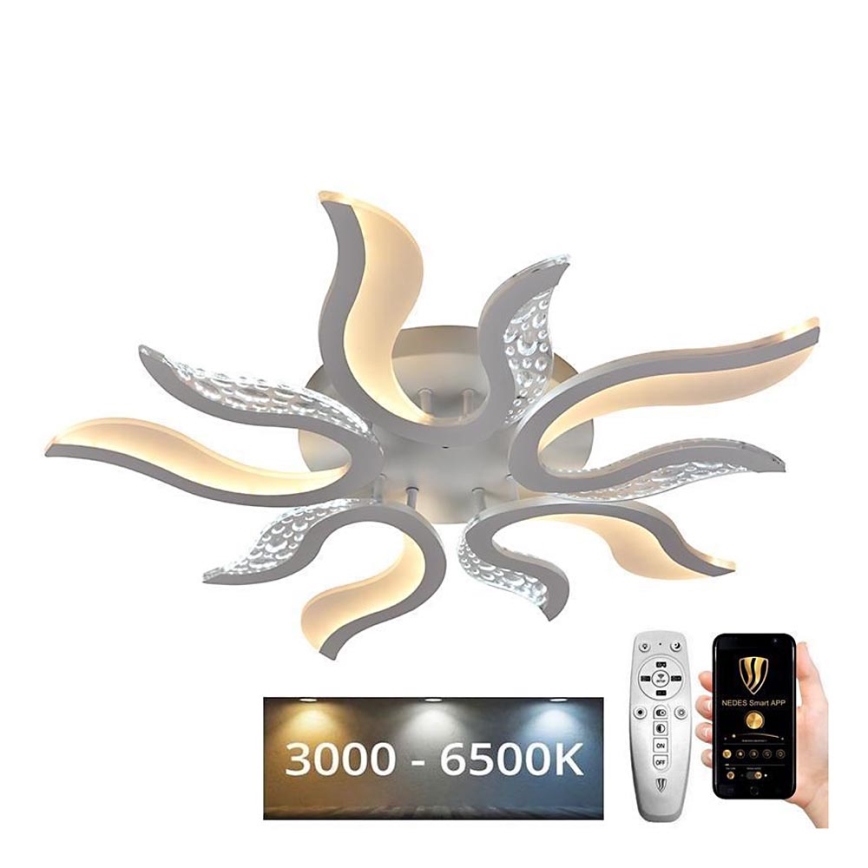 LED Dimmable surface-mounted chandelier LED/65W/230V 3000-6500K white + remote control