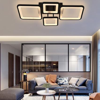 LED Dimmable surface-mounted chandelier LED/70W/230V 3000-6500K + remote control