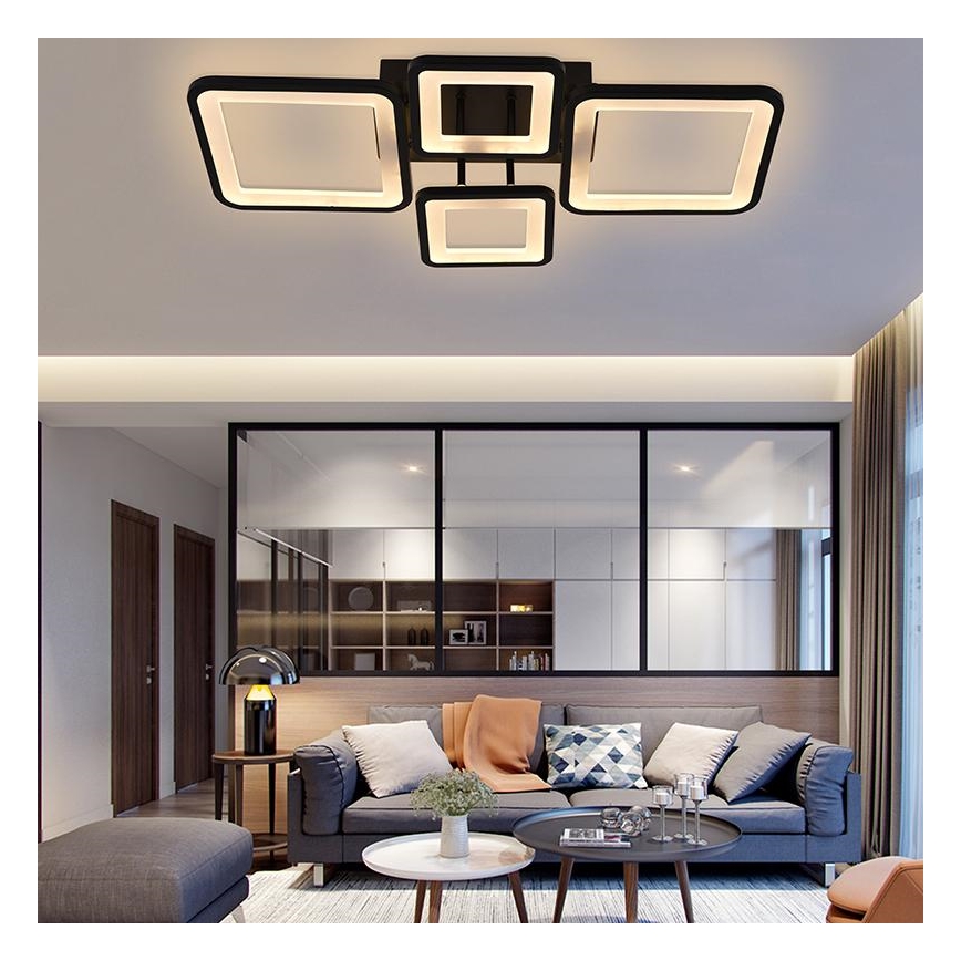LED Dimmable surface-mounted chandelier LED/70W/230V 3000-6500K + remote control