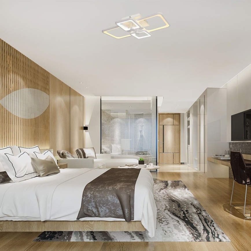 LED Dimmable surface-mounted chandelier LED/70W/230V 3000-6500K + remote control