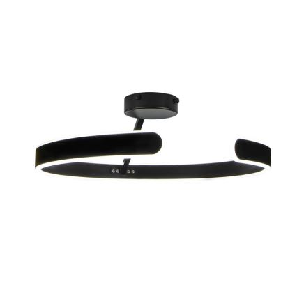 LED Dimmable surface-mounted chandelier LED/72W/230V 3000-6500K black + remote control