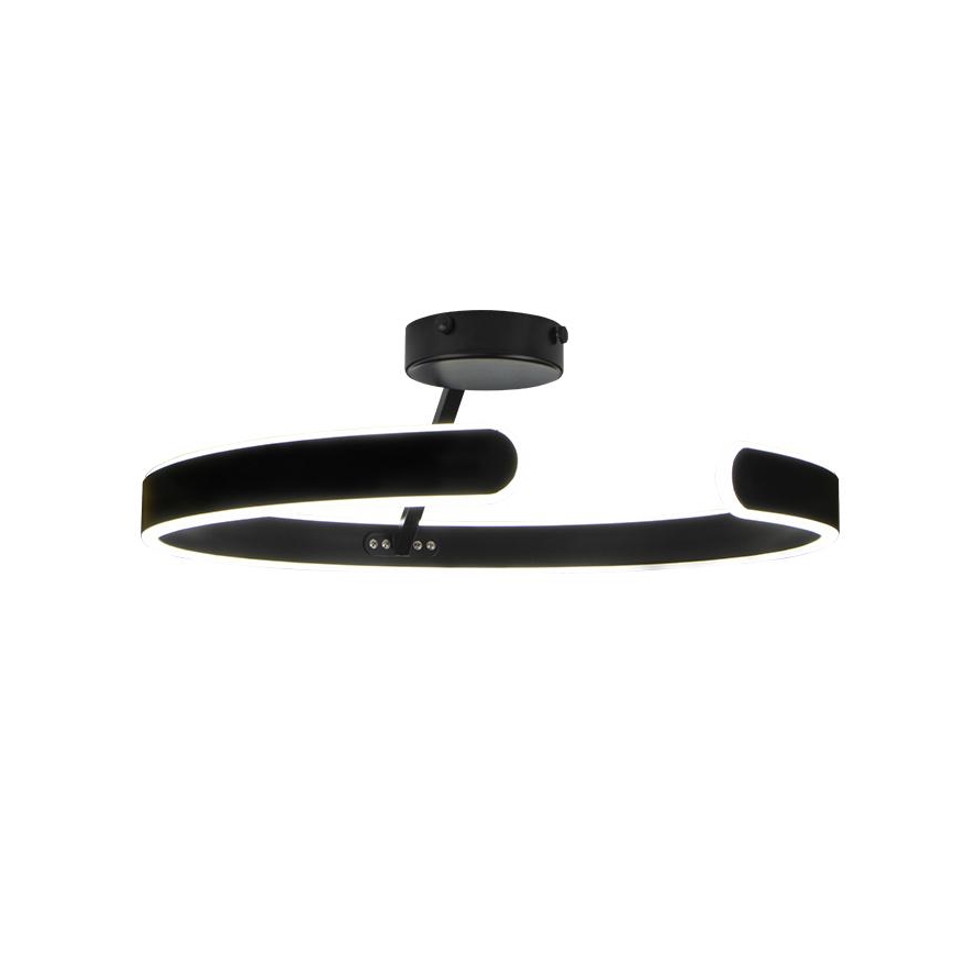 LED Dimmable surface-mounted chandelier LED/72W/230V 3000-6500K black + remote control