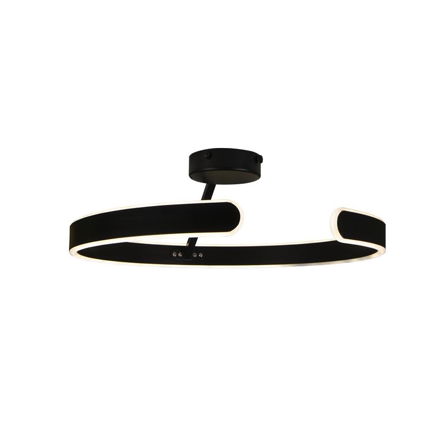 LED Dimmable surface-mounted chandelier LED/72W/230V 3000-6500K black + remote control