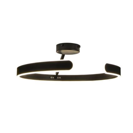 LED Dimmable surface-mounted chandelier LED/72W/230V 3000-6500K black + remote control