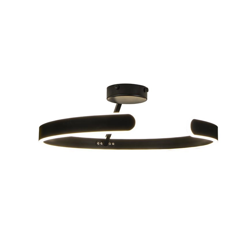 LED Dimmable surface-mounted chandelier LED/72W/230V 3000-6500K black + remote control
