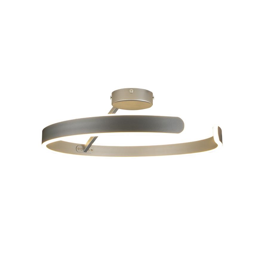 LED Dimmable surface-mounted chandelier LED/72W/230V 3000-6500K matte chrome + remote control