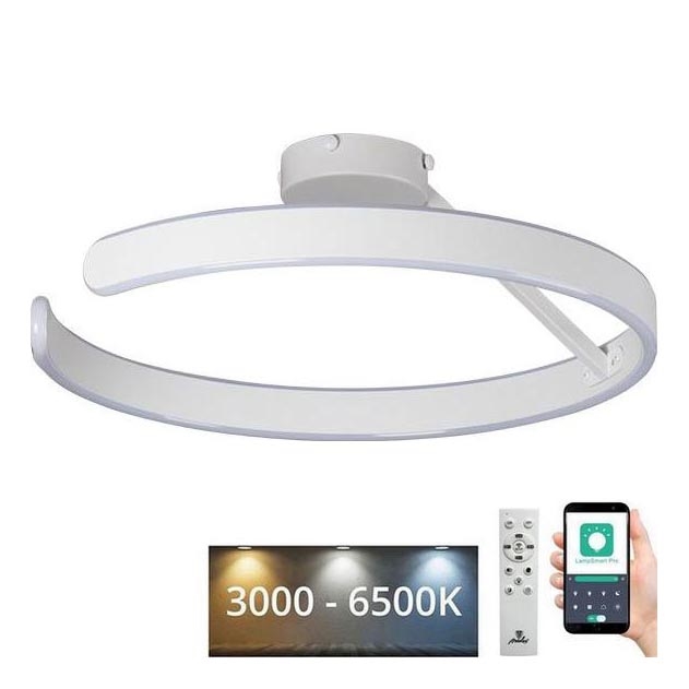 LED Dimmable surface-mounted chandelier LED/72W/230V 3000-6500K white + remote control