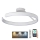LED Dimmable surface-mounted chandelier LED/72W/230V 3000-6500K white + remote control