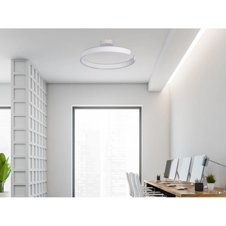 LED Dimmable surface-mounted chandelier LED/72W/230V 3000-6500K white + remote control