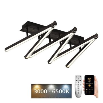 LED Dimmable surface-mounted chandelier LED/75W/230V 3000-6500K + remote control