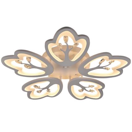 LED Dimmable surface-mounted chandelier LED/80W/230V 3000-6500K + remote control