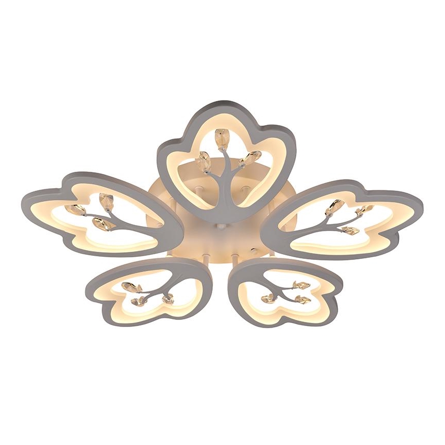 LED Dimmable surface-mounted chandelier LED/80W/230V 3000-6500K + remote control