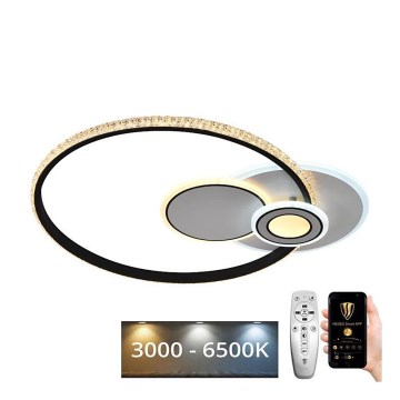 LED Dimmable surface-mounted chandelier LED/80W/230V 3000-6500K + remote control
