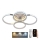 LED Dimmable surface-mounted chandelier LED/80W/230V 3000-6500K + remote control