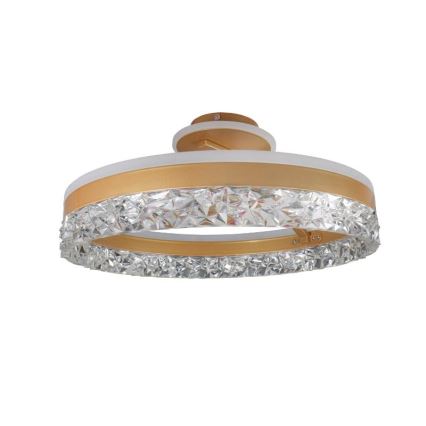 LED Dimmable surface-mounted chandelier LED/86W/230V 3000-6500K gold + remote control