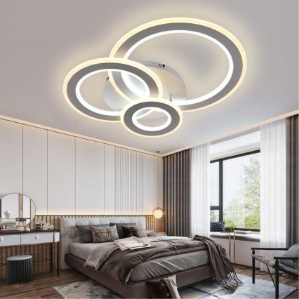 LED Dimmable surface-mounted chandelier LED/90W/230V 3000-6500K + remote control