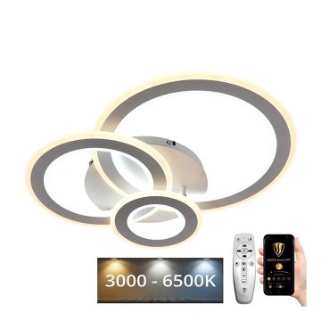 LED Dimmable surface-mounted chandelier LED/90W/230V 3000-6500K + remote control