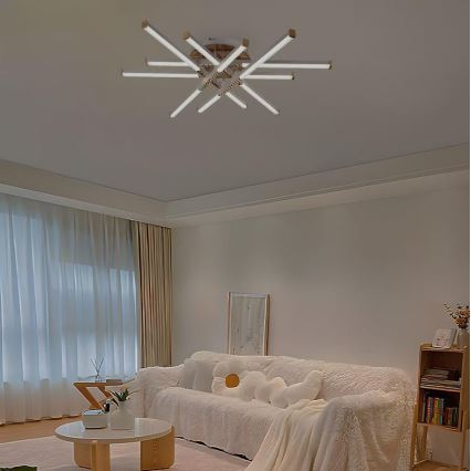 LED Dimmable surface-mounted chandelier LED/90W/230V 3000-6500K + remote control