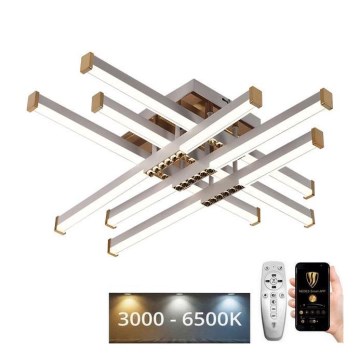 LED Dimmable surface-mounted chandelier LED/90W/230V 3000-6500K + remote control