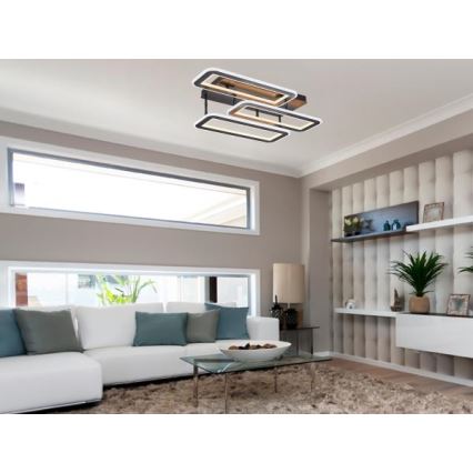 LED Dimmable surface-mounted chandelier LED/90W/230V 3000-6500K + remote control