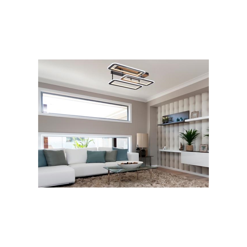 LED Dimmable surface-mounted chandelier LED/90W/230V 3000-6500K + remote control