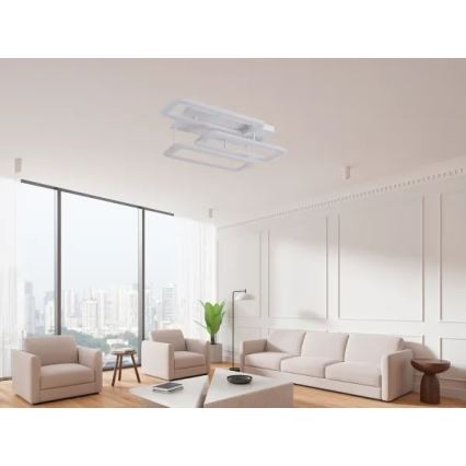 LED Dimmable surface-mounted chandelier LED/90W/230V 3000-6500K + remote control